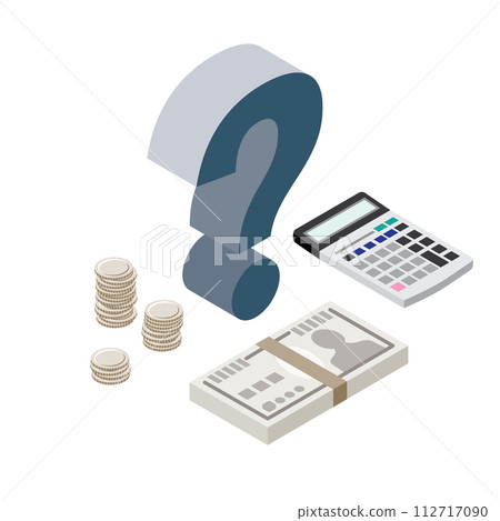 Illustration of price and budget simulation 112717090