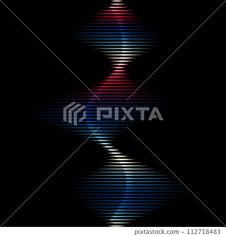 Sound wave lines gradient wallpaper 112718483