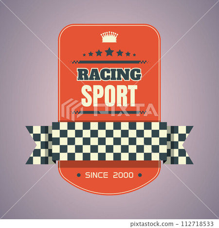 Sport racing label 112718533