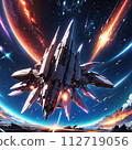火箭在太空中飛行 112719056