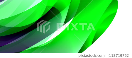 Abstract swirl design geometric concept. Vector Illustration For Wallpaper, Banner, Background, Card, Book Illustration, landing page 112719762