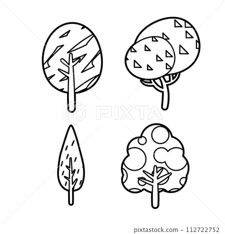 Cute trees 112722752
