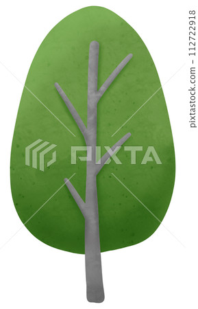 Cartoon style tree clipart Cartoon style tree clipart 112722918