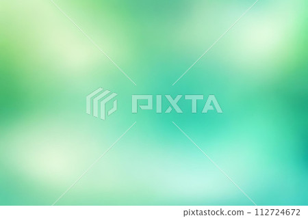 Abstract gradient smooth Blurred Bokeh Aquamarine Green background image 112724672