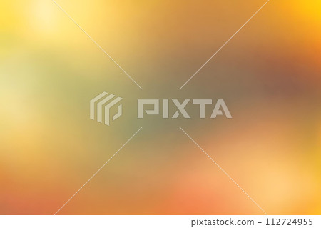 Abstract gradient smooth Blurred Bokeh Yellow-Orange background image 112724955