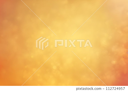 Abstract gradient smooth Blurred Bokeh Yellow-Orange background image 112724957