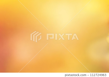 Abstract gradient smooth Blurred Bokeh Yellow-Orange background image 112724963