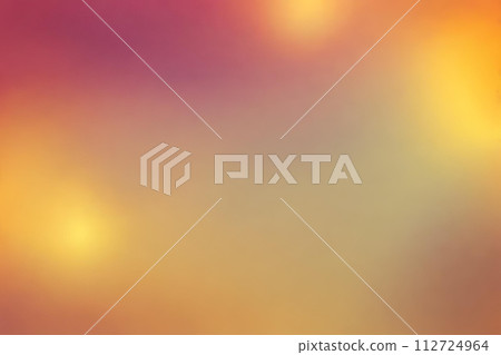 Abstract gradient smooth Blurred Bokeh Yellow-Orange background image 112724964