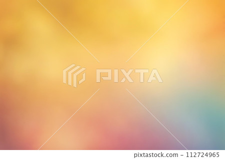 Abstract gradient smooth Blurred Bokeh Yellow-Orange background image 112724965