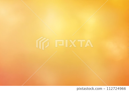 Abstract gradient smooth Blurred Bokeh Yellow-Orange background image 112724966