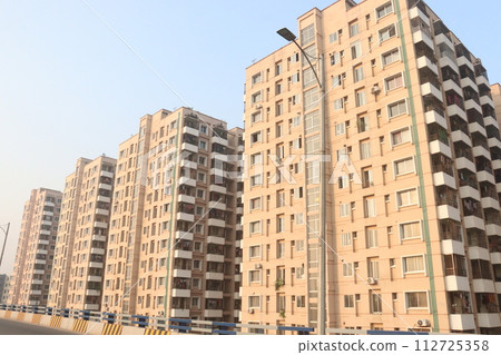 apartment building on Dhaka city apartment building on Dhaka city 112725358