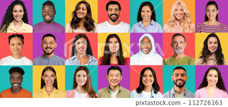 An inclusive and vibrant collection of individuals showcasing a tapestry of human diversity An inclusive and vibrant collection of individuals showcasing a tapestry of human diversity 112726163