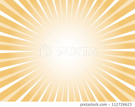 濃線背景素材，畫面明亮清爽有趣_橘色 112726623