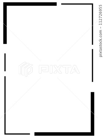simple black vertical frame simple black vertical frame 112726955