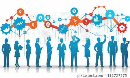 Flexible thinking that is not bound by organizational boundaries helps companies develop. 112727375