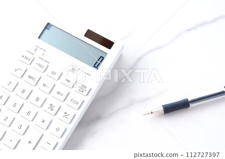 White Calculator White Calculator 112727397