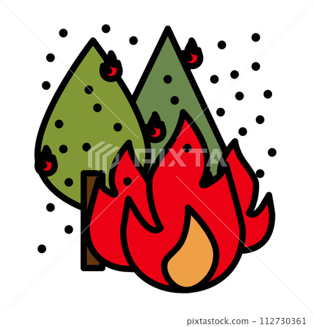 smoke, vector, color 112730361