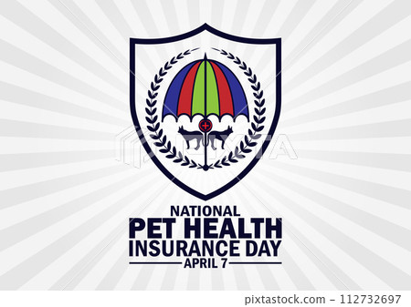 National Pet Health Insurance Day, background 112732697