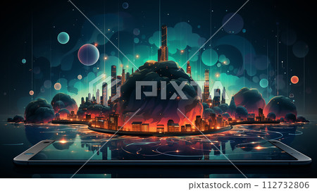 Concept of future technologies Concept of future technologies 112732806