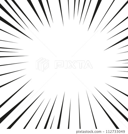 Manga line action effect radial rays, burst frame comic book motion black and white, monochrome style, anime super hero decoration, speed or explosion design. Manga line action effect radial rays, burst frame comic book motion black and white, monochrome style, anime super hero decoration, speed or explosion design. 112733049