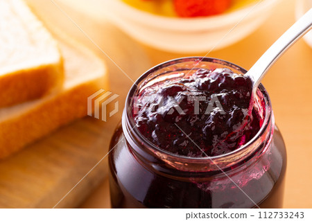 Blueberry jam Blueberry jam 112733243