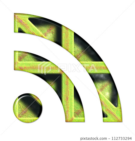 3D render of composite material symbol, sign and shape 3D render of composite material symbol, sign and shape 112733294