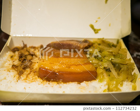 Taiwanese breakfast bento Taiwanese breakfast bento 112734232