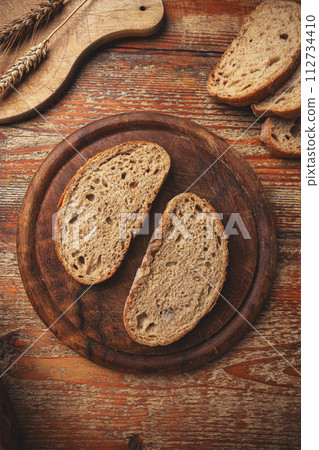 Slices of bread Slices of bread 112734410