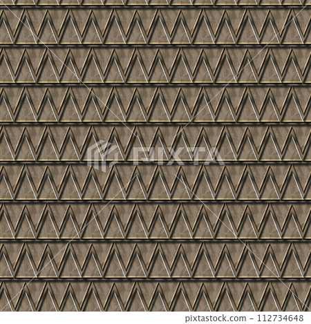 3D rendering of Middle Ages armor pattern tile 3D rendering of Middle Ages armor pattern tile 112734648