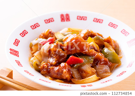 甜酸甜豬肉 112734854