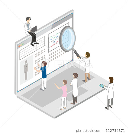 醫療 IT 的圖像說明 112734871