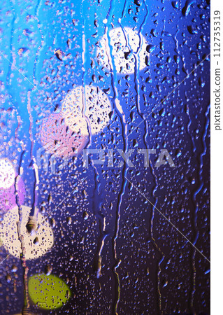 A relaxing time watching the rain outside the window. A relaxing time watching the rain outside the window. 112735319