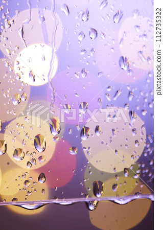 A relaxing time watching the rain outside the window. A relaxing time watching the rain outside the window. 112735322