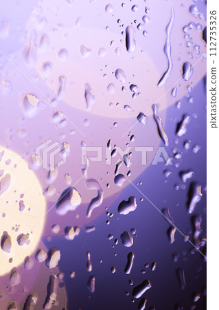 A relaxing time watching the rain outside the window. A relaxing time watching the rain outside the window. 112735326
