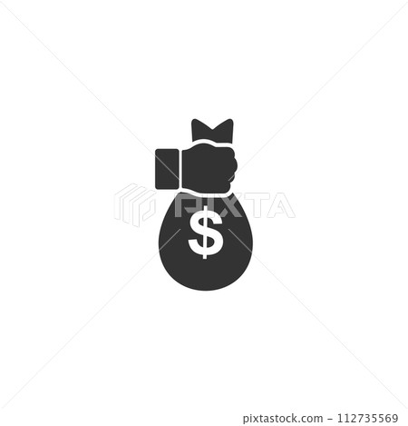 Robbery icon flat Robbery icon flat 112735569