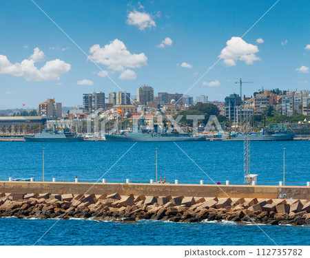 Summer Cartagena port (Costa Blanca, Spain). 112735782