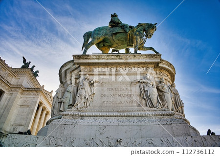 Victor Emmanuel II Equestrian Monument 112736112