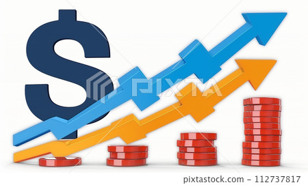 美元持續升值、日圓持續貶值：經濟不斷加速發展的狀態：泡沫 112737817