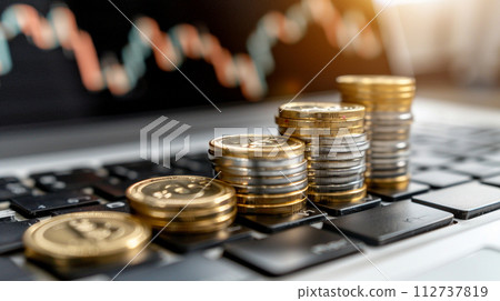 A state where the economy is developing steadily: Bubble 112737819