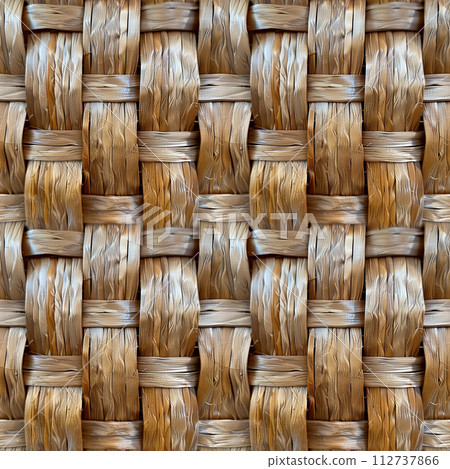 Rattan seamless background material 112737866