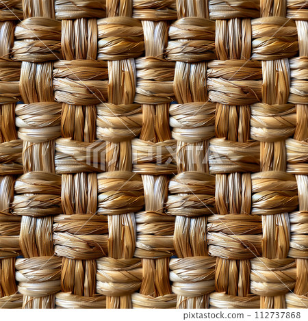 Rattan seamless background material 112737868