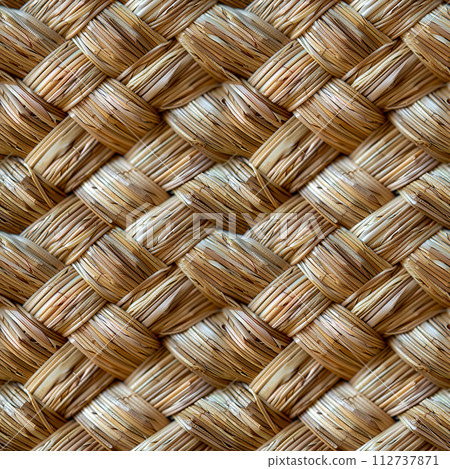 Rattan seamless background material 112737871