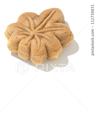 Momiji Manju is photographed against a white background Momiji Manju is photographed against a white background 112738831