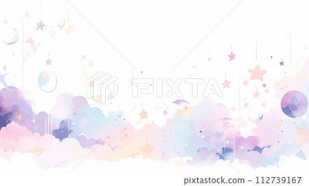 Abstract background of colorful clouds Abstract background of colorful clouds 112739167