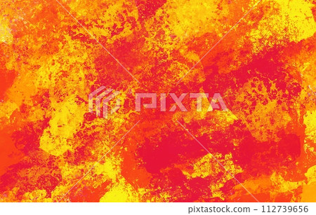 Fire and magma hot-blooded pigeons and war background 112739656