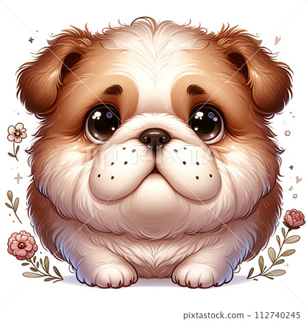 可愛的鬥牛犬 112740245