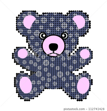 Teddy bear illustration 112741428