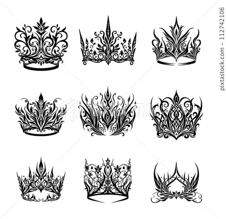 Elven style crowns 112742106