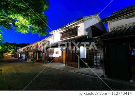 [岡山縣]倉敷美容區的夜景 112743414