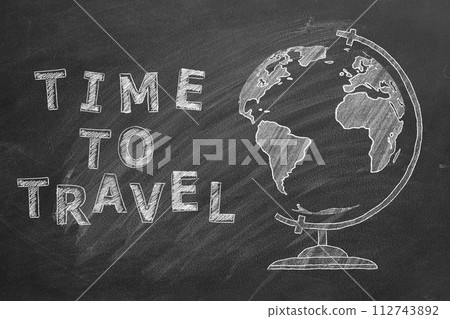 Time to travel concept 112743892